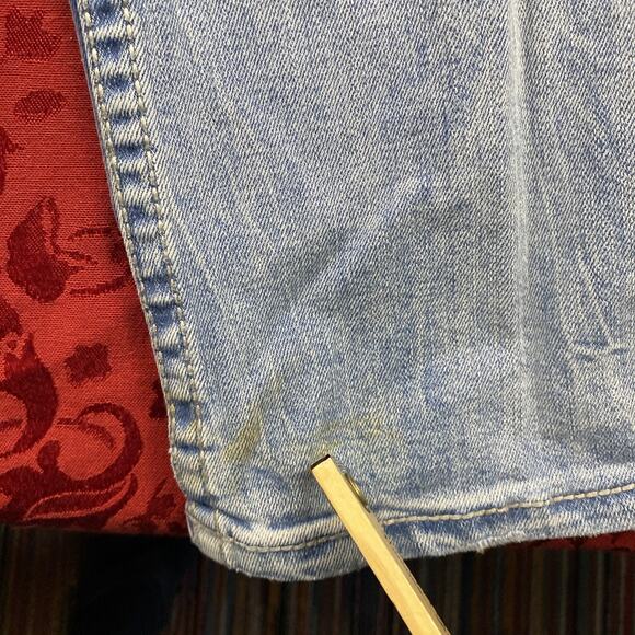 BKE Jeans Mens 30x29'' Short Bootleg Aiden Distressed Blue Denim Cowboy - Picture 9 of 16